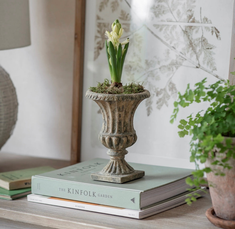 Rustic Pedestal Planter