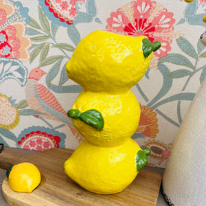 Lemon Vase view 2