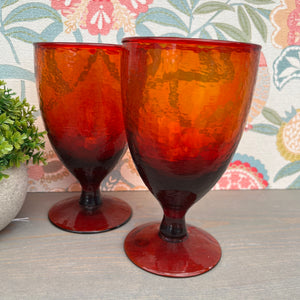 Recycled Berry Red Wine Glass view 4