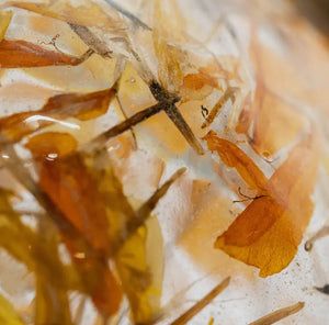 Amber Botanical Bauble view 4