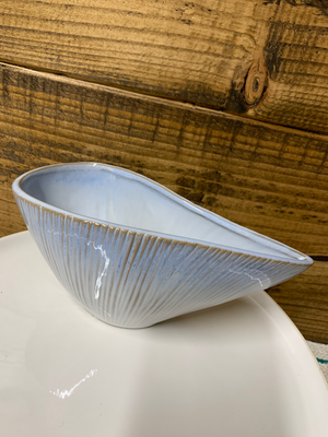 Blue Ombré Shell Bowl view 5