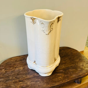 Cream and Gold Vintage Jug view 2
