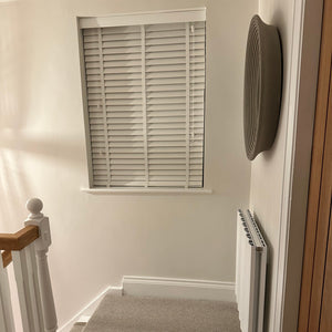 Wilton Grey Round Mirror view 3