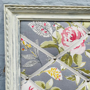 Framed Floral Noticeboard view 3
