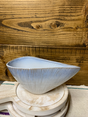 Blue Ombré Shell Bowl view 7