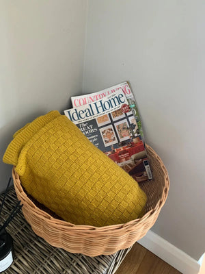 Round Wicker Basket view 2