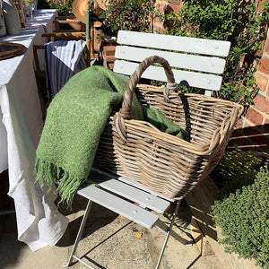 Picnic/ Kindling Basket view 4