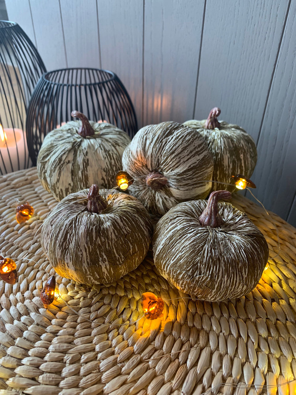 Striped Pumpkins
