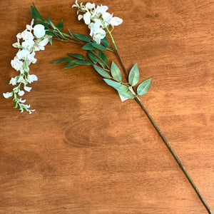 Tall Faux Wisteria Stem view 3