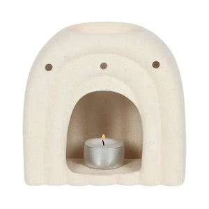 Cream Arch Wax/Oil Burner view 2