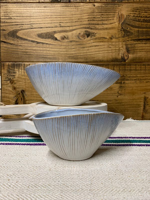 Blue Ombré Shell Bowl view 10