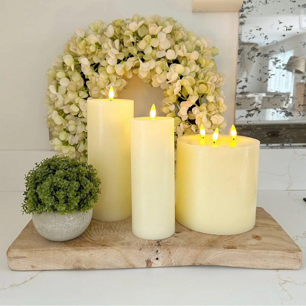 LED Real Wax Candle