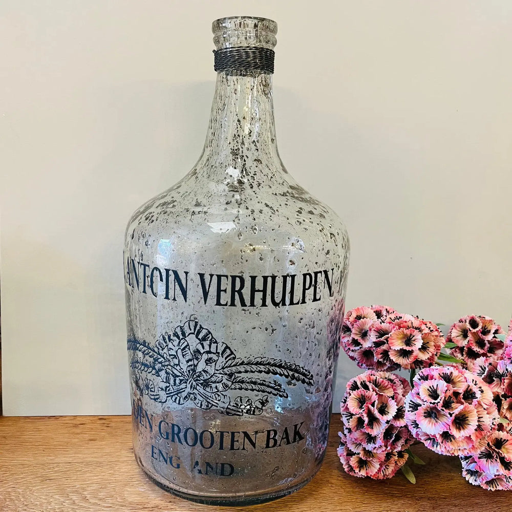 Large French Decorative Bottle