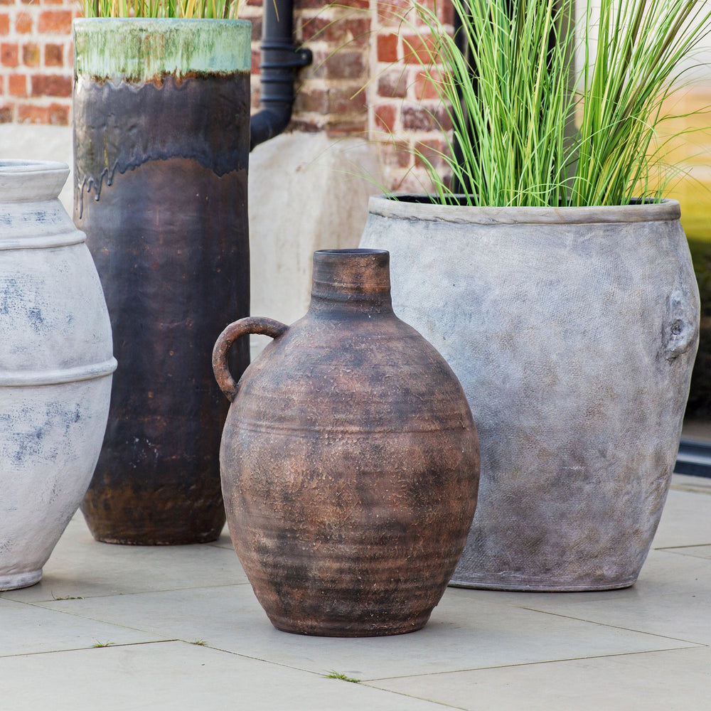 Rustic Floor Standing Vase