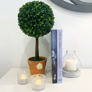 Small Round Glass Candle Votive view 5