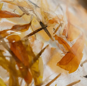 Amber Botanical Bauble view 4