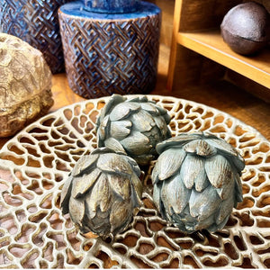 Antique Bronze Artichoke view 1