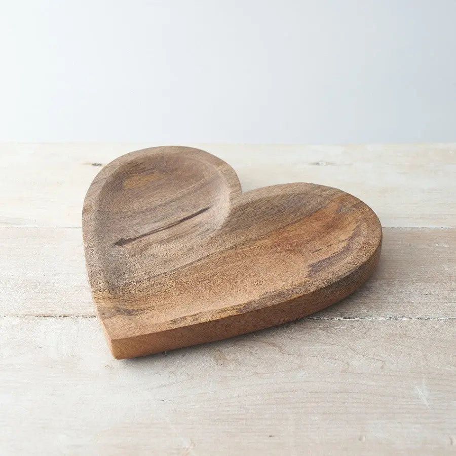 Natural Wooden Heart