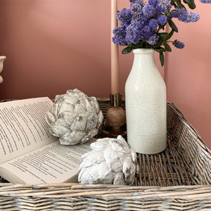 Rustic painted Artichoke view 5