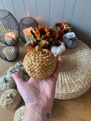 Straw Pumpkins view 4