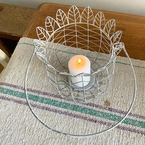 Large Wire Candle Holder view 5