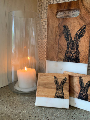 Hare Serving Platter view 2