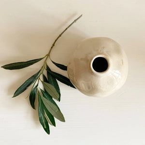 Oatmeal Dimple Vase view 6