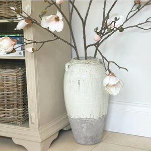 Amphora Stone Vase view 2
