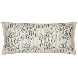 Embroidered Fuchsia Cushion - Rectangular view 7