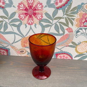Recycled Berry Red Wine Glass view 5