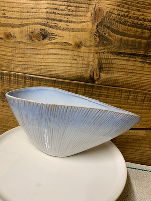 Blue Ombré Shell Bowl view 8