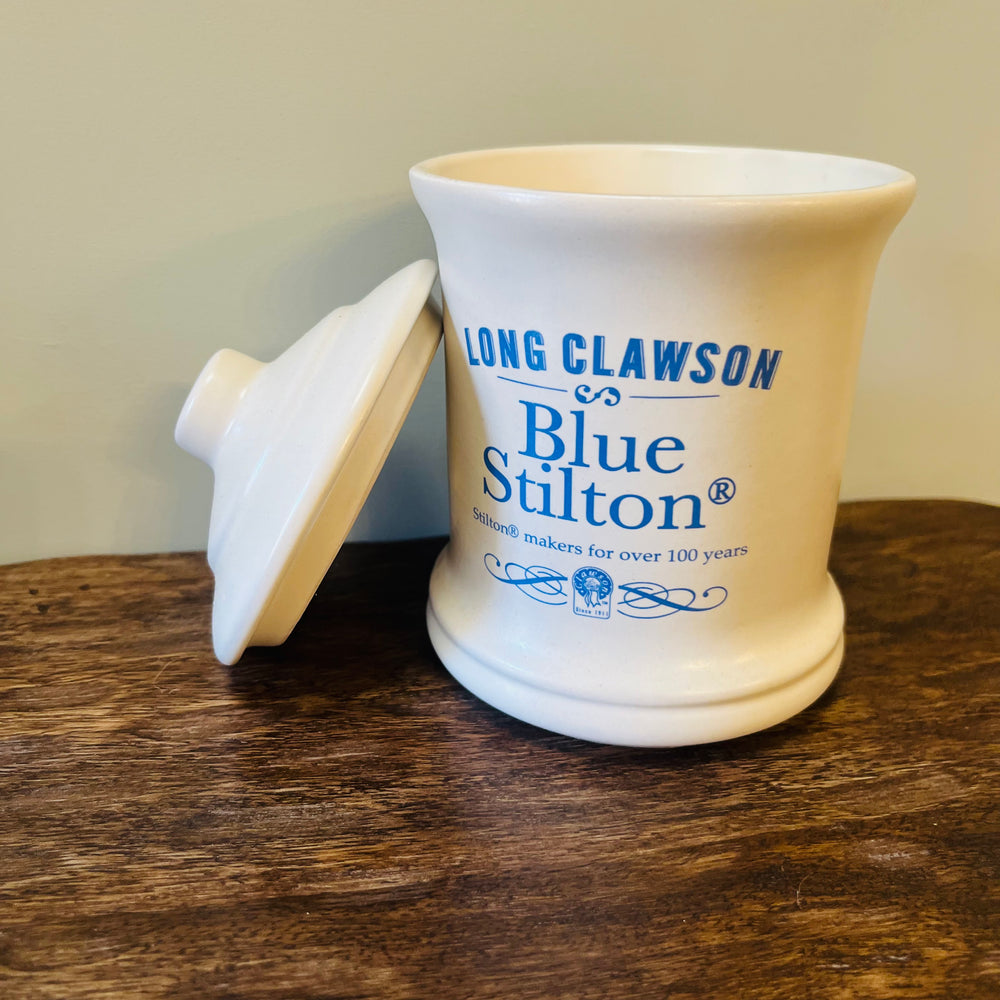 'Long Clawson' Blue Stilton Pot with Lid