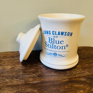 'Long Clawson' Blue Stilton Pot with Lid view 1