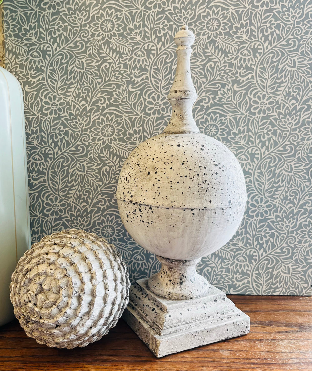 Globe Stone Finial