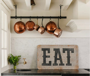 Metal ‘EAT’ Wall Plaque view 1