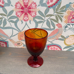 Recycled Berry Red Wine Glass view 5