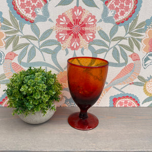 Recycled Berry Red Wine Glass view 2