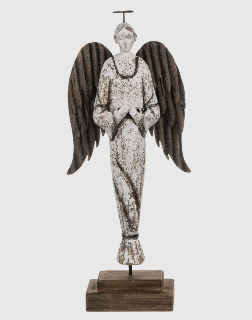 Wooden Angel Ornament