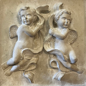 French Cherub Plaque view 3