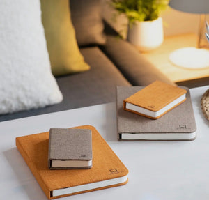 Linen Fabric Book Smart Light view 7