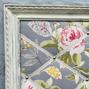 Framed Floral Noticeboard view 3
