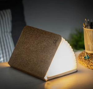 Linen Fabric Book Smart Light view 5