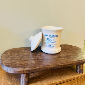 'Long Clawson' Blue Stilton Pot with Lid view 3