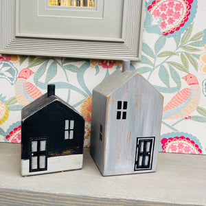 Grey & Black Houses - Set of 2 view 1