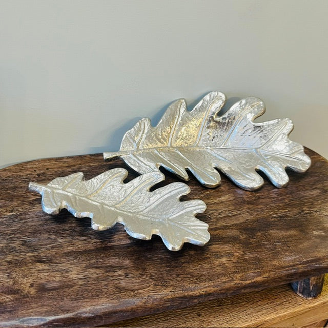 Oak Leaf Trinket Dish - Set of 2