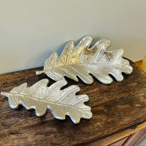 Oak Leaf Trinket Dish - Set of 2 view 6