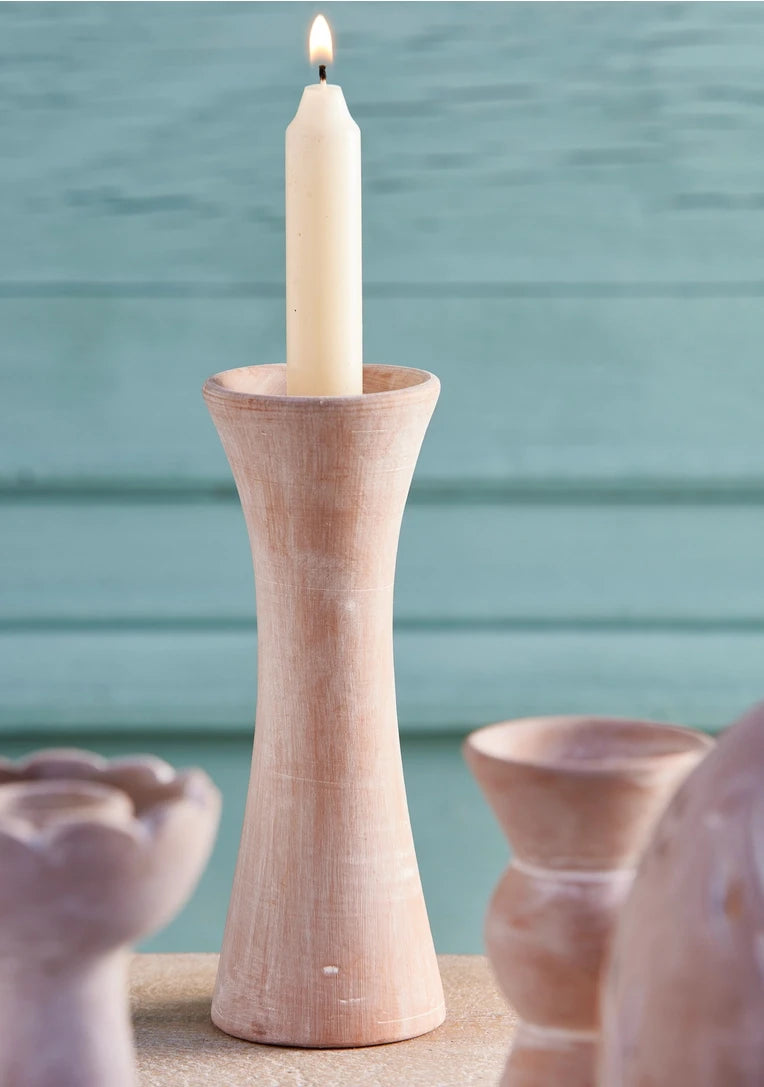 Terracotta Senjuti Candle Holder