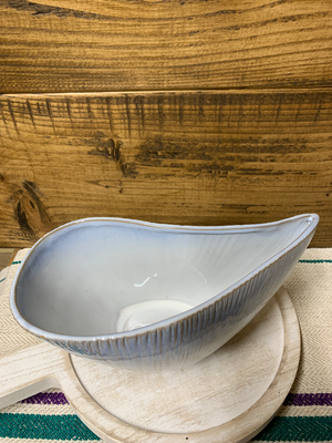 Blue Ombré Shell Bowl view 6