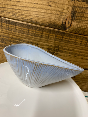 Blue Ombré Shell Bowl view 9