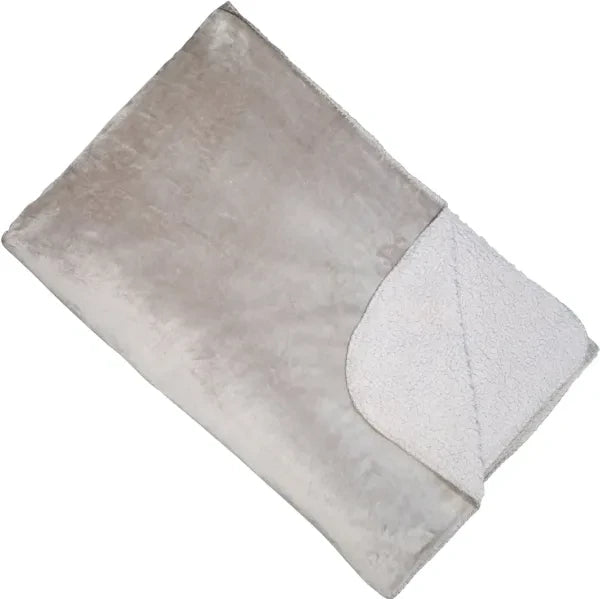 Southwold Silver Luxury Throw